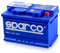 SPARCO KK72- Batería para coche, 12 Voltios 72 Amperios, tecnología de plomo y calcio, gran potencia con 600 amperios de corriente de arranque (72 Ah)