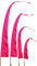 DEKOVALENZ - Balifahne SANUR, 5 Meter pink/Fuchsia, Stoff ohne Stange, Umbul-Umbul Gebetsfahne