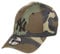New Era New York Yankees MLB Rear Logo Woodland Camo/Black 9Forty Adjustable Cap - One-Size