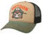 Stetson Forest Patrol Trucker Cap Herren – Kappe aus Baumwolle – One Size (55-59cm) – Mit luftigem Netzteil – Verstellbare Snapback im American Style – Basecap Sommer/Winter schwarz One Size