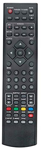 VINABTY Ersetzte Fernbedienung für BLAUPUNKT TV 32/124I-WB-5B-HBKUP-UK 32/122I-GB-5B-HBKU-UK