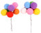 Unimall 16 Stück Bunte Ballon Cake Toppers Kit Ballon Alles Gute zum Geburtstag Kuchen Dekoration für Jungen Mädchen Kind Geburtstagsfeier Lieferungen
