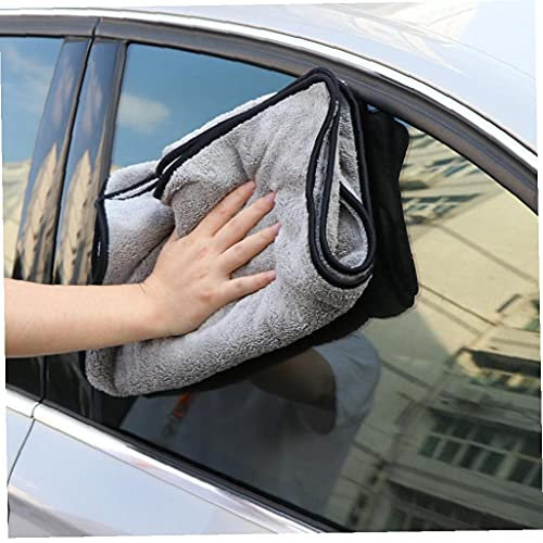 Ruluti Superabsorbierende Autowäsche Mikrofaser Tuch Auto Reinigungstuch EXTRA Große Größe Trocknung Handtuch Auto Pflege 100x40cm