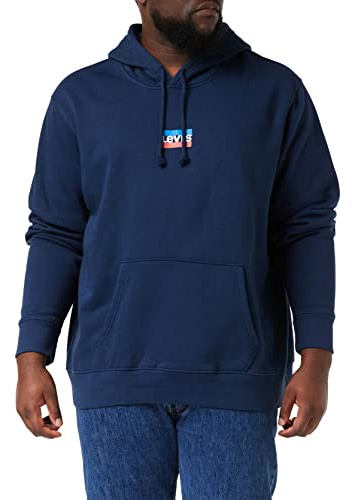 Levi's Hoodie Herren, Mini Sportswear Dress Blues, XS