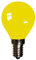 NCC-Licht 1 x LED Filament Leuchtmittel Tropfen 2W E14 farbig Gelb 100lm