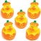 Baker Ross FX410 Mini Kürbis Badeenten - 5 Stück, Halloween Gummiente Badespielzeug, Spielzeug für Kleine, Partytüten Füller und Badewannenspielzeug für Kinder