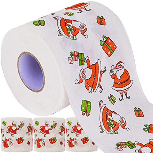 4 rouleaux de papier toilette de Noël 20353