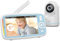 BOIFUN Baby Monitor Video, 360° Telecamera, 5 Pollici IPS Schermo da, 3050 mAh Batteria Ricaricabile, Zoom 3X, Modalità VOX, Notturna Visione, Ninne Nanne, Per Bambini/Neonato Neonati