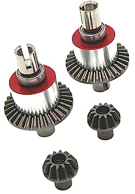 Baoblaze RC-Car-Differentialgetriebe-Zubehör, Starkes Diff-Kegelrad, Ersatz-Upgrade-Teil für Wltoys 1/12 1/14 124007 124018 124017 RC-Car-Modell