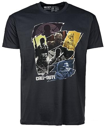 Call of Duty Unisex T-Shirt Keyart Collage Black Size S
