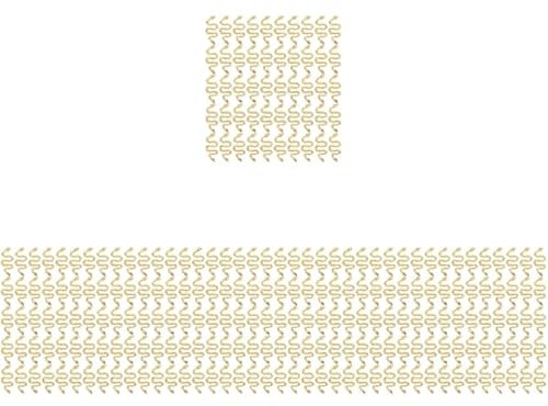 FRCOLOR 250 Stk Kleine Schlange Nail Art Schmuck Aufkleber 3d Legierung Serpentin