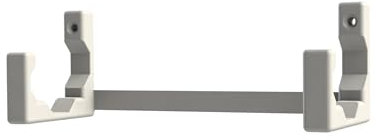 MultiTech Wandhalterung für AVM Fritz!Box 6690 6590 6591 Routerhalterung flexibel kleben oder Bohren inklusive Befestigungsmaterial WLAN Router Fritz Box WiFi Router für die Montage an der Wand
