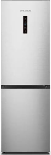 San Giorgio SC36NFXDE - Frigorifero combinato, 361 litri, No Frost, Inox, Classe energetica E