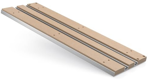 Genmitsu 2040 Tavolo Spoilboard ibrido in alluminio e MDF per fresatrice CNC 4040-PRO, dimensioni 202 x 600 x 20,5 mm, espande l'area di lavoro a X600mm x Y400mm