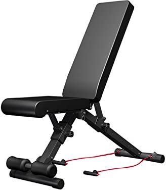 ZXSXDSAX Trainingsbank Hantelbank Heimfitnessgeräte Faltbares multifunktionales Sit-up-Brett Fitnessstuhl Bankdrücken Bank Bauchmuskel XB