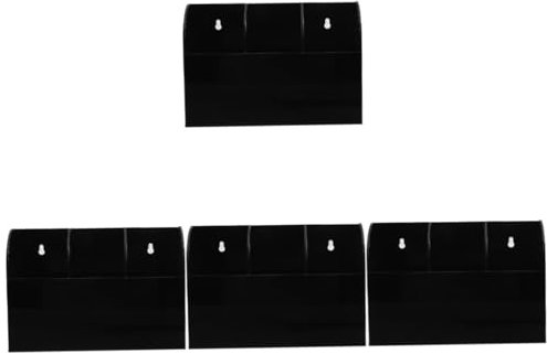 Operitacx 4piezas Caja Organizadora De De Pared Soporte Multifuncional Para Distancia Para y Dormitorio Diseño y De Instalar