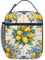 Mexpekil Lemon in Blue and White Porcelain Lunch Box for Women Lunch Bag Insulated Leakproof Lunch Box Tote Bag Cooler Lunch Organizer for Work Picnic Travel Camping
