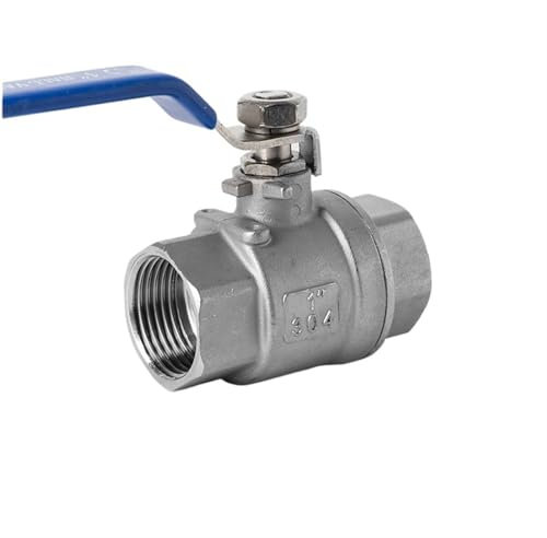 304 Edelstahl-Kugelhahn, mitteldick, zweiteilig, Innengewinde, 316L Ventilschalter, 4 in 6 in 1 Zoll, DN15, 1 Stück(DN100,304)