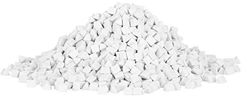 Keramik Füllmittel keramikschleifkörper Schleif Poliermaterial , 1 , 3 Kg , Steinschmuck Herstellungswerkzeug für Alle Glasarten keramik schleifkörper Pulido