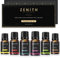 ZENITH® - Juego De 6 Aceites Esenciales Para Humidificador 10ml Aromaterapia Natural Pack Aromas Bio Difusor Perfumes Puros Hogar Velas Esencias Lavanda Sandalo Rosa Vainilla (Pack de 6, Clasico)