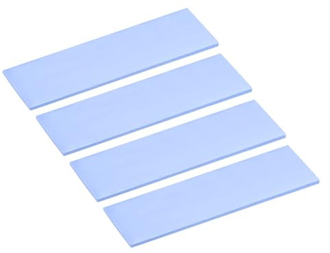 QUARKZMAN 4 Paquets M.2 Pad Thermique 70x22x1.5mm pour Pc M.2 2280 Nvme Ssd Dissipateur de Chaleur Refroidisseur