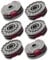 Lolwwglm Strimmer Spool Line Compatible with Flymo Contour 500E Mini/Multi/Power Trim Grass Trimmer,6 Pack Strimmer Spool for Flymo FLY021/513937190 Spools