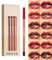 12 Colours Matte Lipstick Lip Liner Pencil, Matte Lip Liner Pencil Lipstick Set, Long Lasting Makeup Lip Pencil, Plumping Lip Definer Pencil, Stain Lipstick Pens For Girls And Women