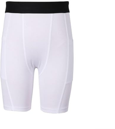 WISREMT Jungen Kompressionsshorts mit Activewear Atmungsaktive und leichte Unterwäsche für Sport Yoga Basketball Laufen Radfahren 6-14 Jahre