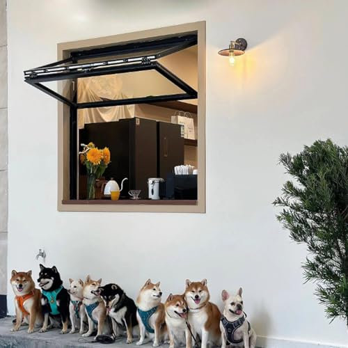 Ventanas corredizas personalizadas para vagones comedor, persianas enrollables empotradas, ventanas con marco de aluminio, ventanas corredizas plegables con vidrio templado y cerraduras, ventanas corr