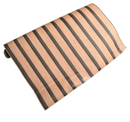 Peel and Self Wood Slat Wallpaper, Removable and PVC Wall er, Waterproof and Oil Resistant, Suitable for Flat Walls and Furniture (1)