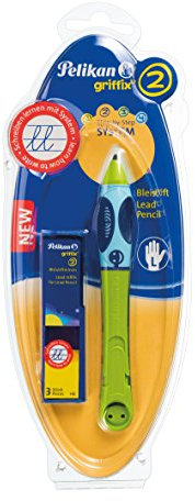 Pelikan 965538 Bleistift Griffix für Linkshänder, grün