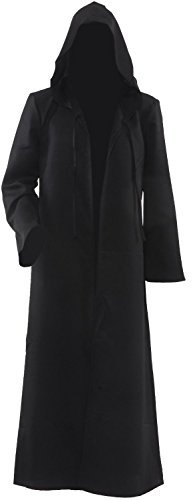 Amayar Herren Kapuzen Robe Umhang Ritter Fancy Cosplay Kostüm