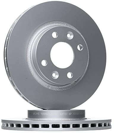 DELPHI BG4570C 2x Bremsscheiben Vorne Ø258mm Belüftet Kompatibel mit RENAULT Clio 4 Schrägheck BH 402060405R 402062212R 402063149R