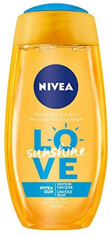 Nivea Love Sunshine Shower Gel 250 ml - Pack of 4