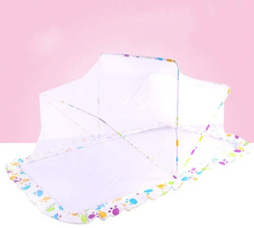 Falten Baby Moskitonetz Baby Fliegennetz Unisex Kind Müchennetz Insektennetz Zu Verhindern, DASS Baby Heraus Klettern Und Insekten Fernzuhalten Für Kinder-krippe Baby-d 125x68x65cm