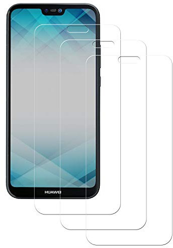 Aspiree Schutzfolie kompatibel mit Huawei P20, [3 Stück] Gehärtetes Glas Displayschutzfolie mit 9H Härte, HD Ultra Klar, Anti-Kratzen, Anti-Öl, Displayschutz Folie für P20