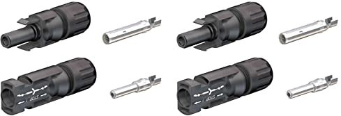Original - MC4 Stecker + Buchse für 4-6 mm² Leitungen Solarstecker PV-KST4/6II-UR und PV-KBT4/6II-UR (2)