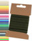maDDma 5m Gummiband 6,6mm Gummilitze Wäschegummi elastisches Band Wäscheband Farbwahl, Farbe:olivgrün
