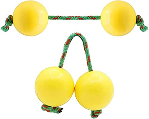 Dzhzuj 2 Pair Aslatuas Rhythmic Ball, Abs Kashaka Music Egg Shaker, Kashaka Instrument, Single Hand Handprint Percussion Shakers Instruments for Lovers Beginners