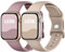 Adepoy 2 Pack Strap Compatible with Apple Watch Straps 49mm 46mm 45mm 44mm 42mm 41mm 40mm 38mm, Soft Silicone Sport Band with Classic Clasp for iWatch Series 10 9 8 Ultra SE 7 6 5 4 3 2 1 Ultra 2