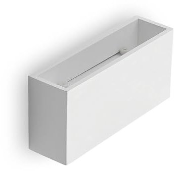 Lindby Wandleuchte, Wandlampe Innen Mavora (Modern) in Weiß aus Gips/Ton (2 flammig G9) - Wandstrahler Wandbeleuchtung Schlafzimmer/Wohnzimmer Wohnzimmerleuchte