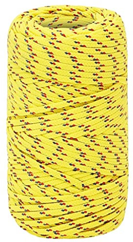 Bussandri Exclusive - Bootsseil Gelb 2 mm 25 m Polypropylen