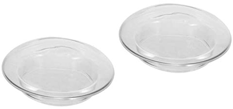 Angoily 2 Stücke Teekannendeckel Glas Teekesseldeckel Hitzebeständiger Ersatz Für Elegantes Design