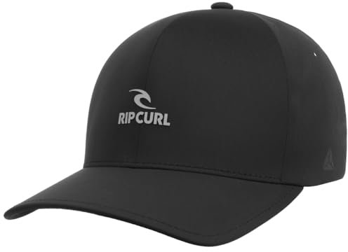 Rip Curl Vaporcool Delta Flexfit Cap Black SM/MD