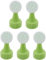 Generic 5Pcs Mini Watering Can, Bottle Top Watering Rose Nozzles, Reusable Plastic Bottle Caps, Watering Sprinklers, For Indoor Greenhouse Plants, Green