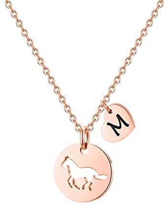 TINGN Horse Necklaces for Teen Girls - Horse Gifts & Jewelry