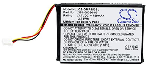 KCDE Ersatzakku für Garmin 010-11925-10, Drive 60, Drive 61, Pro 550 Hundetraining, Pro 550 Receiver, Pro 550 Trashbreaker, Pro 70 Hundetraining, Pro 70 Receiver, Pro 70 Trashbreaker