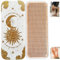 TENGRY Extra Light Slim Sadhu Board, Sonne und Mond, weiß