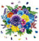 GLOBLELAND 200 Stück Blumenstrauß Holzpuzzle Für Erwachsene 32x27.7 cm/12.8x11.08 Zoll Blumenpuzzle Holz Bunte Puzzle Für Erwachsene Geschenke Zum Geburtstag