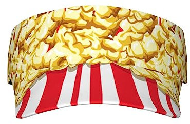 Generic Visor Cap Sonnenhut Amerikanisches Popcorn Lustig Erwachsene Damen Cartoon Baseball Cap1468